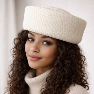 Chic Vintage Cream Straw Women's Hat❤️S/M